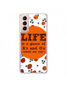 Coque Samsung Galaxy S21 5G Life is a Game XoXo - Ebi...