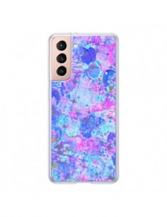 Coque Samsung Galaxy S21 5G Time for Bubbly Bulles - Ebi...