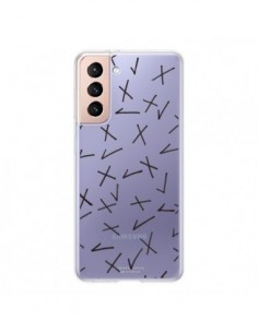 Coque Samsung Galaxy S21 5G Cross Croix Check...