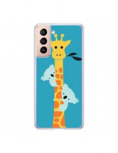 Coque Samsung Galaxy S21 5G Koala Girafe Arbre - Jay Fleck