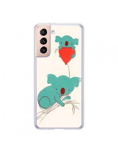 Coque Samsung Galaxy S21 5G Koala Ballon - Jay Fleck