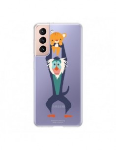 Coque Samsung Galaxy S21 5G Futur Roi Lion King Rafiki...