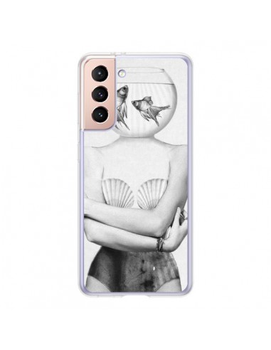 Coque Samsung Galaxy S21 5G Femme Poissons - Jenny Liz Rome