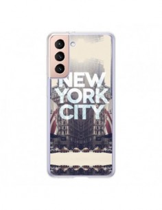 Coque Samsung Galaxy S21 5G New York City Vintage -...