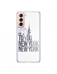Coque Samsung Galaxy S21 5G Up To You New York City -...
