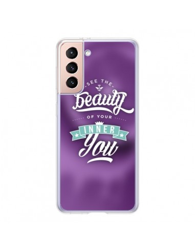 Coque Samsung Galaxy S21 5G Beauty Violet - Javier Martinez