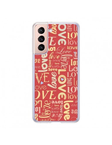 Coque Samsung Galaxy S21 5G Love World - Javier Martinez