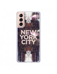 Coque Samsung Galaxy S21 5G New York City Parc - Javier...