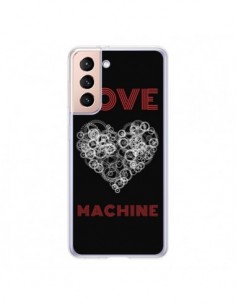 Coque Samsung Galaxy S21 5G Love Machine Coeur Amour -...