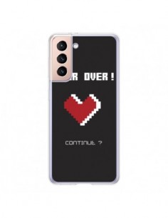 Coque Samsung Galaxy S21 5G Year Over Love Coeur Amour -...