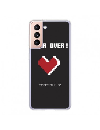 Coque Samsung Galaxy S21 5G Year Over Love Coeur Amour - Julien Martinez
