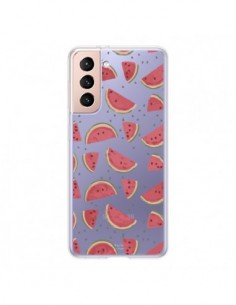 Coque Samsung Galaxy S21 5G Pasteques Watermelon Fruit...