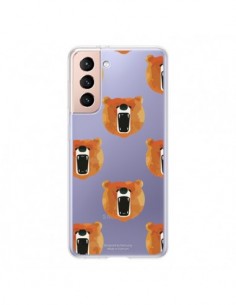 Coque Samsung Galaxy S21 5G Ours Ourson Bear Transparente...