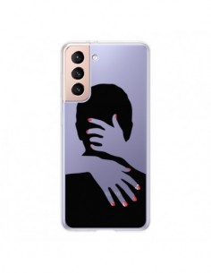 Coque Samsung Galaxy S21 5G Calin Hug Mignon Amour Love...