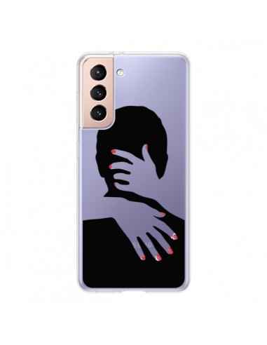 Coque Samsung Galaxy S21 5G Calin Hug Mignon Amour Love Cute Transparente - Dricia Do