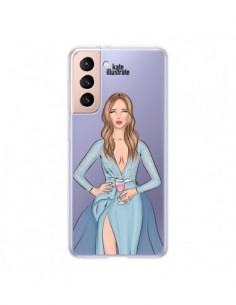 Coque Samsung Galaxy S21 5G Cheers Diner Gala Champagne...