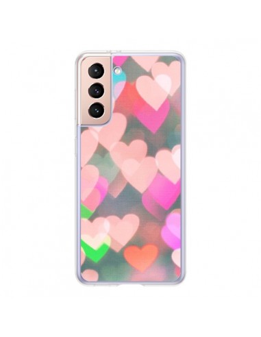 Coque Samsung Galaxy S21 5G Coeur Heart - Lisa Argyropoulos