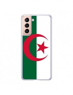 Coque Samsung Galaxy S21 5G Drapeau Algérie Algérien -...