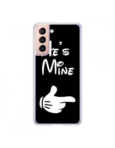 Coque Samsung Galaxy S21 5G He's Mine Il est à Moi Amour Amoureux - Laetitia