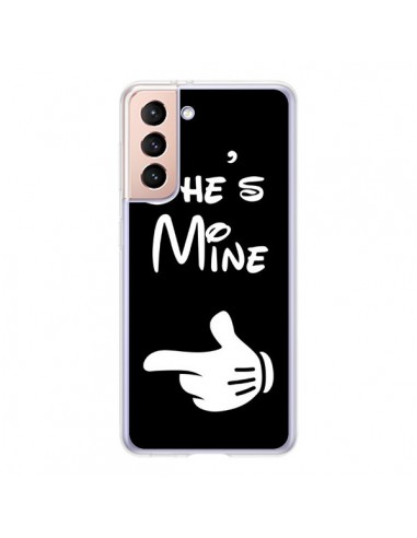 Coque Samsung Galaxy S21 5G She's Mine Elle est à Moi Amour Amoureux - Laetitia
