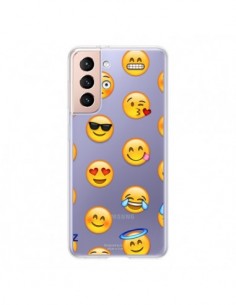 Coque Samsung Galaxy S21 5G Smiley Emoticone Emoji...