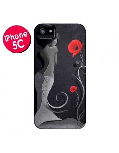 Coque Femme Asiatique Sensual Victoria pour iPhone 5C - LouJah