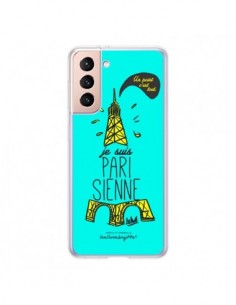 Coque Samsung Galaxy S21 5G Je suis Parisienne La Tour...