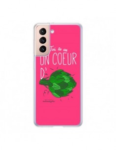 Coque Samsung Galaxy S21 5G Toi tu as un coeur...