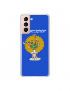 Coque Samsung Galaxy S21 5G L'argent ne pousse pas dans...