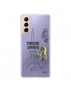 Coque Samsung Galaxy S21 5G Parisian Summer Ete Parisien...