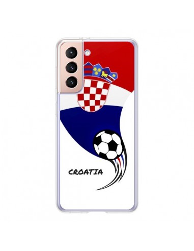 Coque Samsung Galaxy S21 5G Equipe Croatie Croatia Football - Madotta