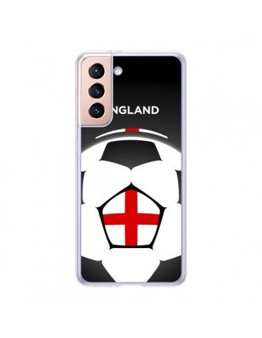 Coque Samsung Galaxy S21 5G Angleterre Ballon Football - Madotta