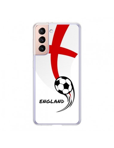 Coque Samsung Galaxy S21 5G Equipe Angleterre England Football - Madotta