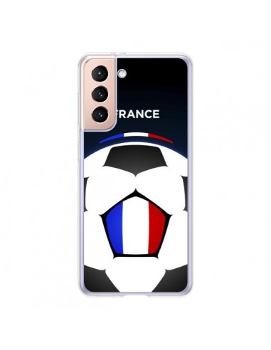 Coque Samsung Galaxy S21 5G France Ballon Football - Madotta