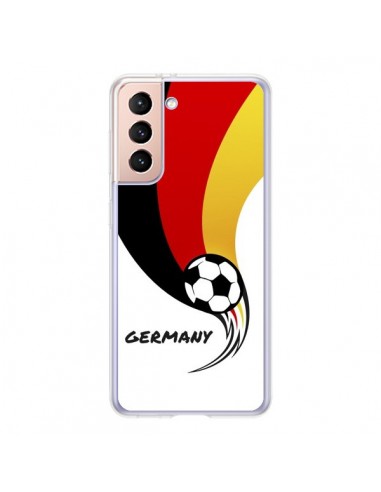 Coque Samsung Galaxy S21 5G Equipe Allemagne Germany Football - Madotta