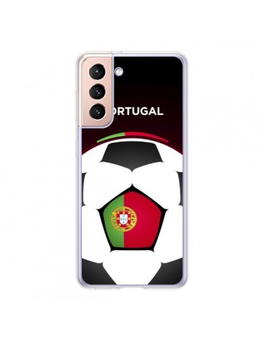Coque Samsung Galaxy S21 5G Portugal Ballon Football - Madotta