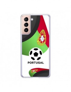 Coque Samsung Galaxy S21 5G Equipe Portugal Football -...