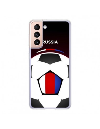 Coque Samsung Galaxy S21 5G Russie Ballon Football - Madotta