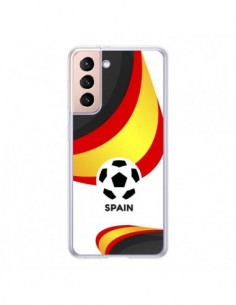 Coque Samsung Galaxy S21 5G Equipe Espagne Football -...