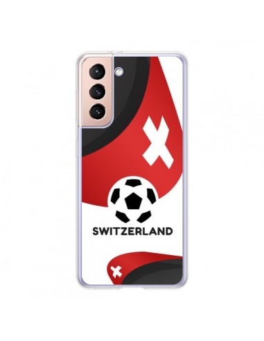 Coque Samsung Galaxy S21 5G Equipe Suisse Football - Madotta