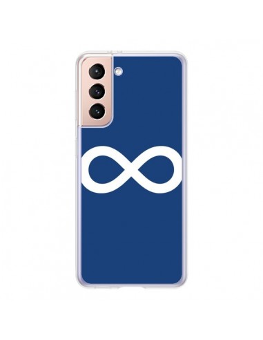 Coque Samsung Galaxy S21 5G Infini Navy Blue Infinity - Mary Nesrala