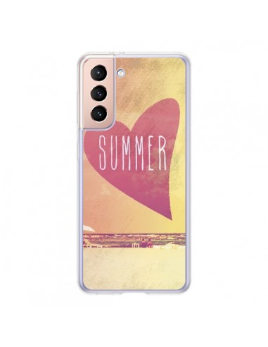 Coque Samsung Galaxy S21 5G Summer Love Eté - Mary Nesrala