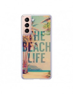 Coque Samsung Galaxy S21 5G The Beach Life Summer - Mary...