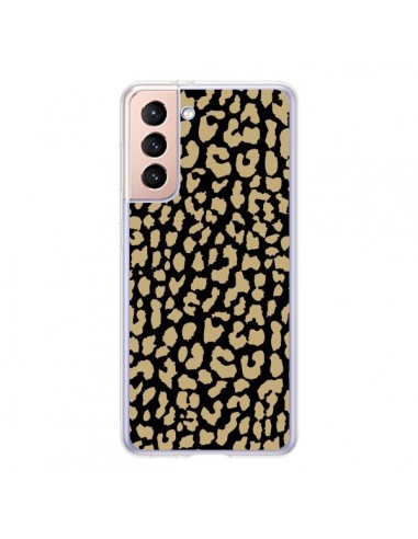 Coque Samsung Galaxy S21 5G Leopard Classique - Mary Nesrala