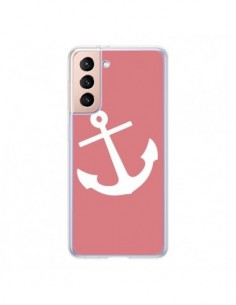 Coque Samsung Galaxy S21 5G Ancre Corail - Mary Nesrala