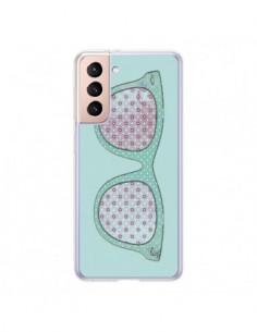Coque Samsung Galaxy S21 5G Lunettes Retro Fashion - Mary...