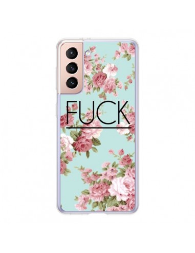 Coque Samsung Galaxy S21 5G Fuck Fleurs - Maryline Cazenave