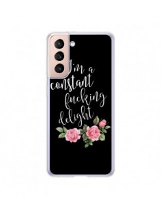 Coque Samsung Galaxy S21 5G Fucking Delight Fleurs -...