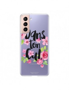 Coque Samsung Galaxy S21 5G Dans Ton Cul Fleurs...
