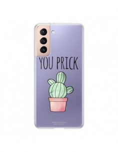 Coque Samsung Galaxy S21 5G You Prick Cactus Transparente...